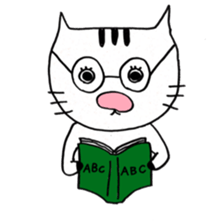 "choco" of the cat sticker #9933433