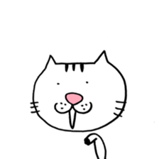 "choco" of the cat sticker #9933435