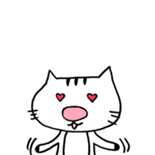 "choco" of the cat sticker #9933438