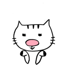 "choco" of the cat sticker #9933441