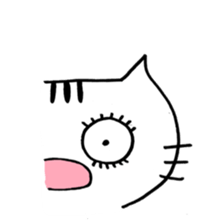 "choco" of the cat sticker #9933442