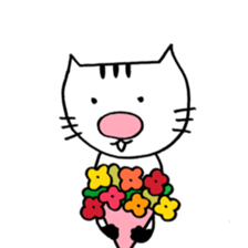 "choco" of the cat sticker #9933458