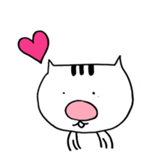 "choco" of the cat sticker #9933461