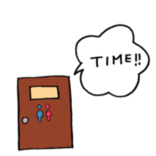 "choco" of the cat sticker #9933467