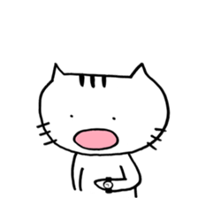 "choco" of the cat sticker #9933468