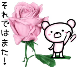 rose bear sticker #9933997