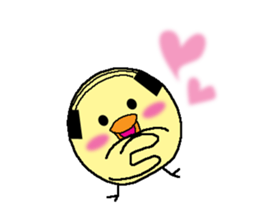 Bald bird three brothers sticker #9934307