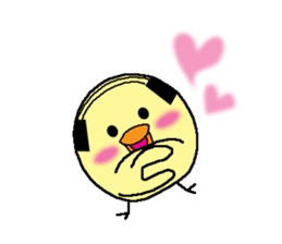 Bald bird three brothers sticker #9934307