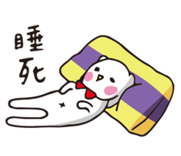 DOT rabbit  HAPPY NEW YEARS sticker #9934661