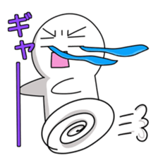 kawaii white sticker #9935484