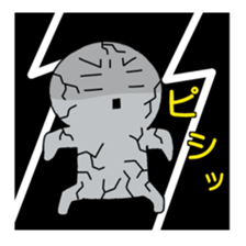 kawaii white sticker #9935486