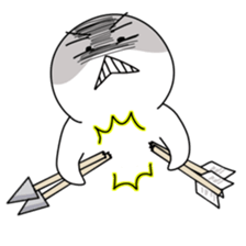 kawaii white sticker #9935487