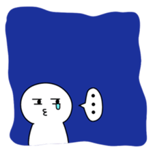 kawaii white sticker #9935505