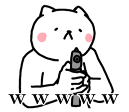 Undertake is that cat Survival game sticker #9935539