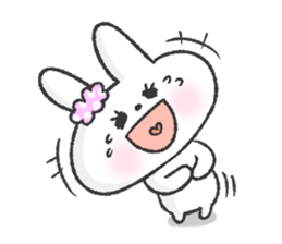 Girl usagi sticker #9936567