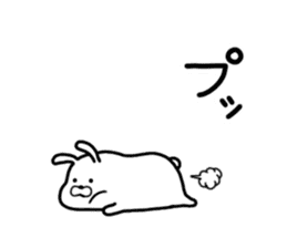 kyawatan rabbit sticker #9936622