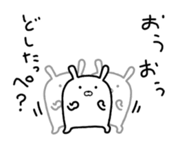kyawatan rabbit sticker #9936628