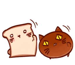 ToastDog&AnpanCat II sticker #9936748