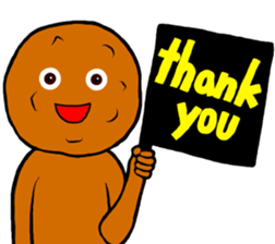 Rice cracker Man sticker #9936807