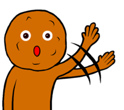 Rice cracker Man sticker #9936815