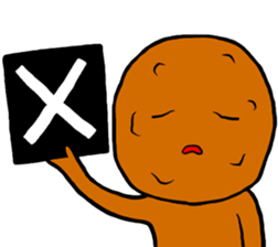 Rice cracker Man sticker #9936816