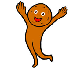 Rice cracker Man sticker #9936819