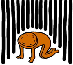 Rice cracker Man sticker #9936828