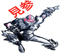 Third generation japanese hero sticker #9937222