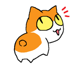 Aunt and cats ~sometimes Awa valve~ sticker #9937347