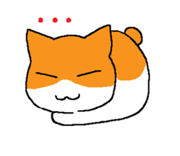 Aunt and cats ~sometimes Awa valve~ sticker #9937349