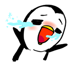 Rich daddy's penguin sticker #9937648