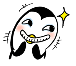 Rich daddy's penguin sticker #9937655