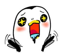 Rich daddy's penguin sticker #9937659