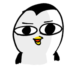 Rich daddy's penguin sticker #9937666