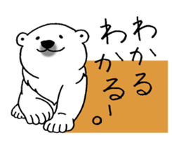 Polar bear baby. sticker #9937724