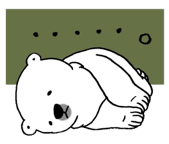 Polar bear baby. sticker #9937740