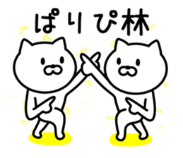 Cat to HAYASHI sticker #9938368