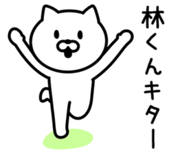 Cat to HAYASHI sticker #9938386