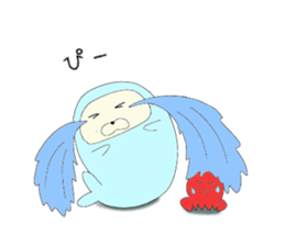 Zentai Seal sticker #9938426