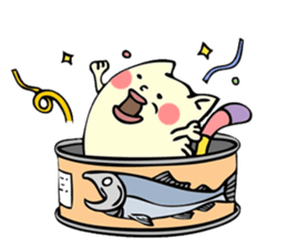 Maybe Poyo cat sticker #9938741