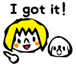 Marci & Penne(English version) sticker #9938779