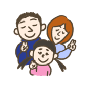Honwaka entertaining relatives sticker #9939250