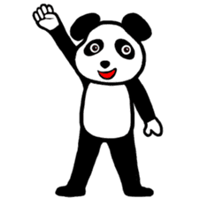 I am Panda Man sticker #9939476