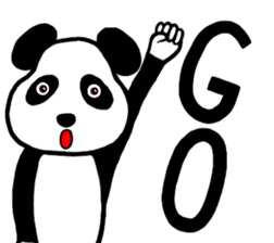 I am Panda Man sticker #9939488