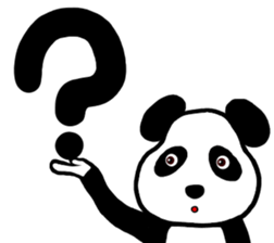 I am Panda Man sticker #9939490