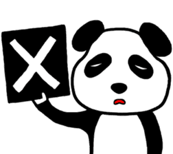 I am Panda Man sticker #9939496