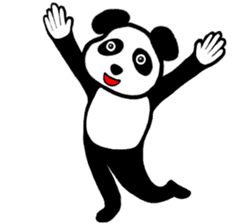 I am Panda Man sticker #9939499