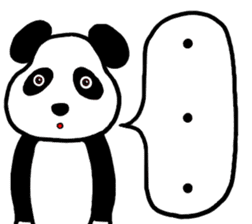 I am Panda Man sticker #9939501