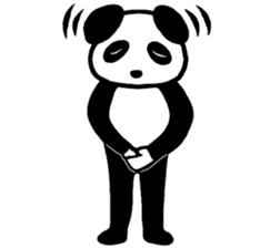 I am Panda Man sticker #9939502