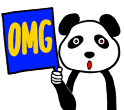 I am Panda Man sticker #9939503